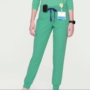 Figs Women's rare Surgical Green Zamora Jogger Scrub Pants Size XS